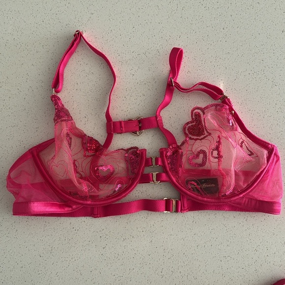 Honey Birdette Hearts Sequin Set - Picture 10 of 11